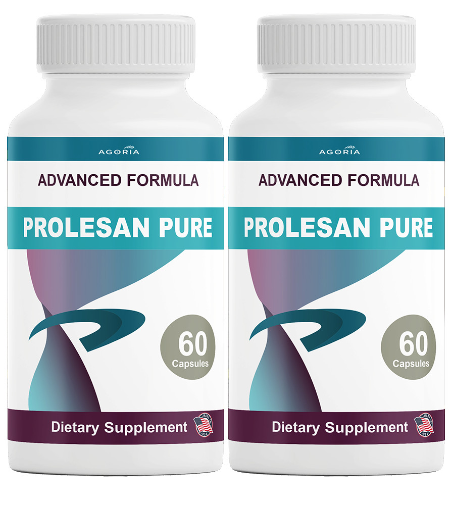 (2 Pack) Prolesan Pure Capsules – Weight Management, Metabolism & Energy Support
