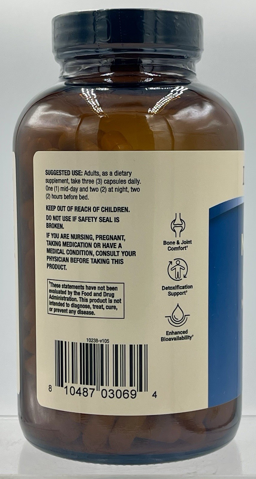 Dr. Mercola Advanced Magnesium L-Threonate Supplement 270 Caps EXP 12/2027