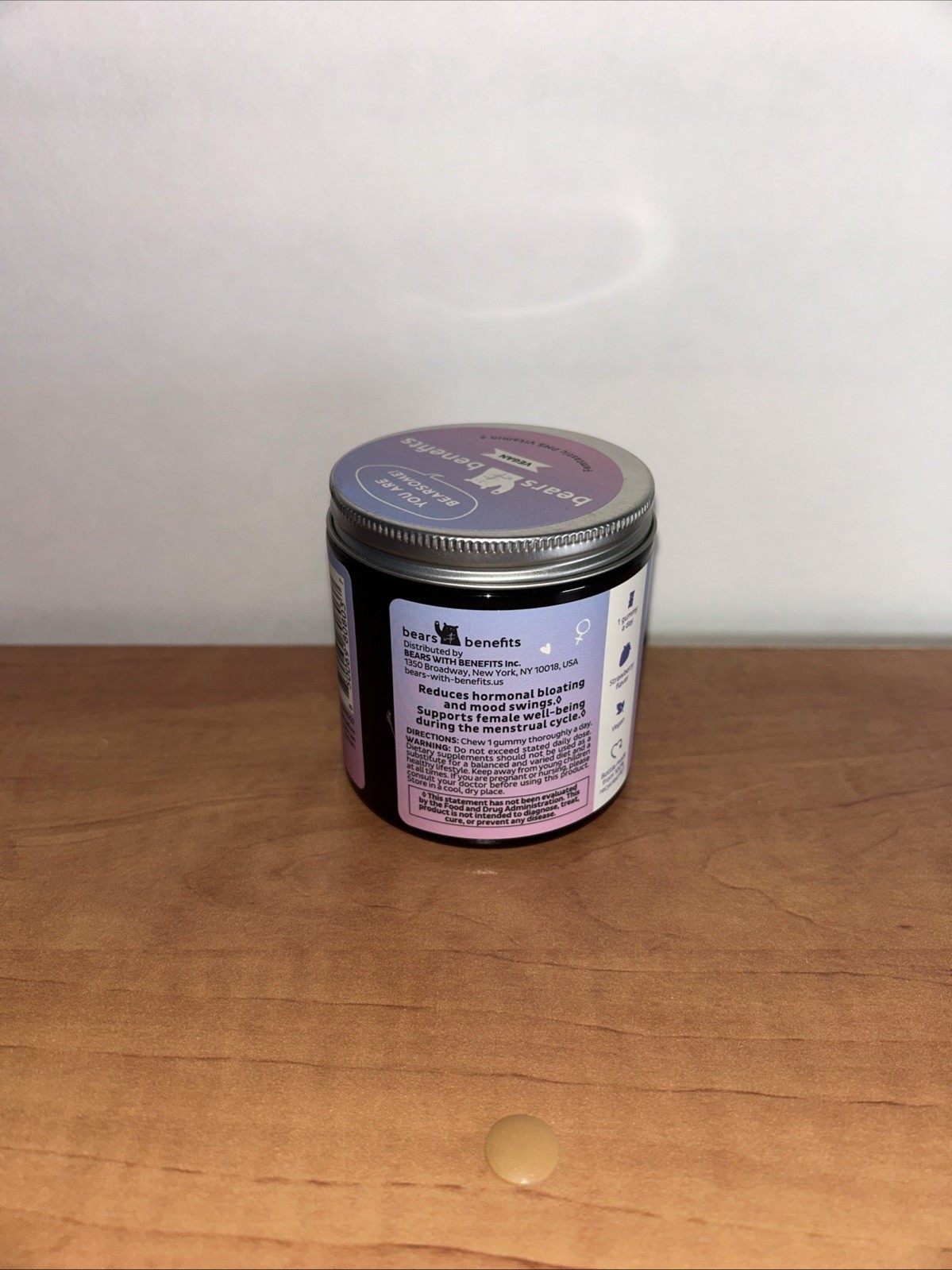 Bears Benefits Pms 30ct. Exp 02/2027