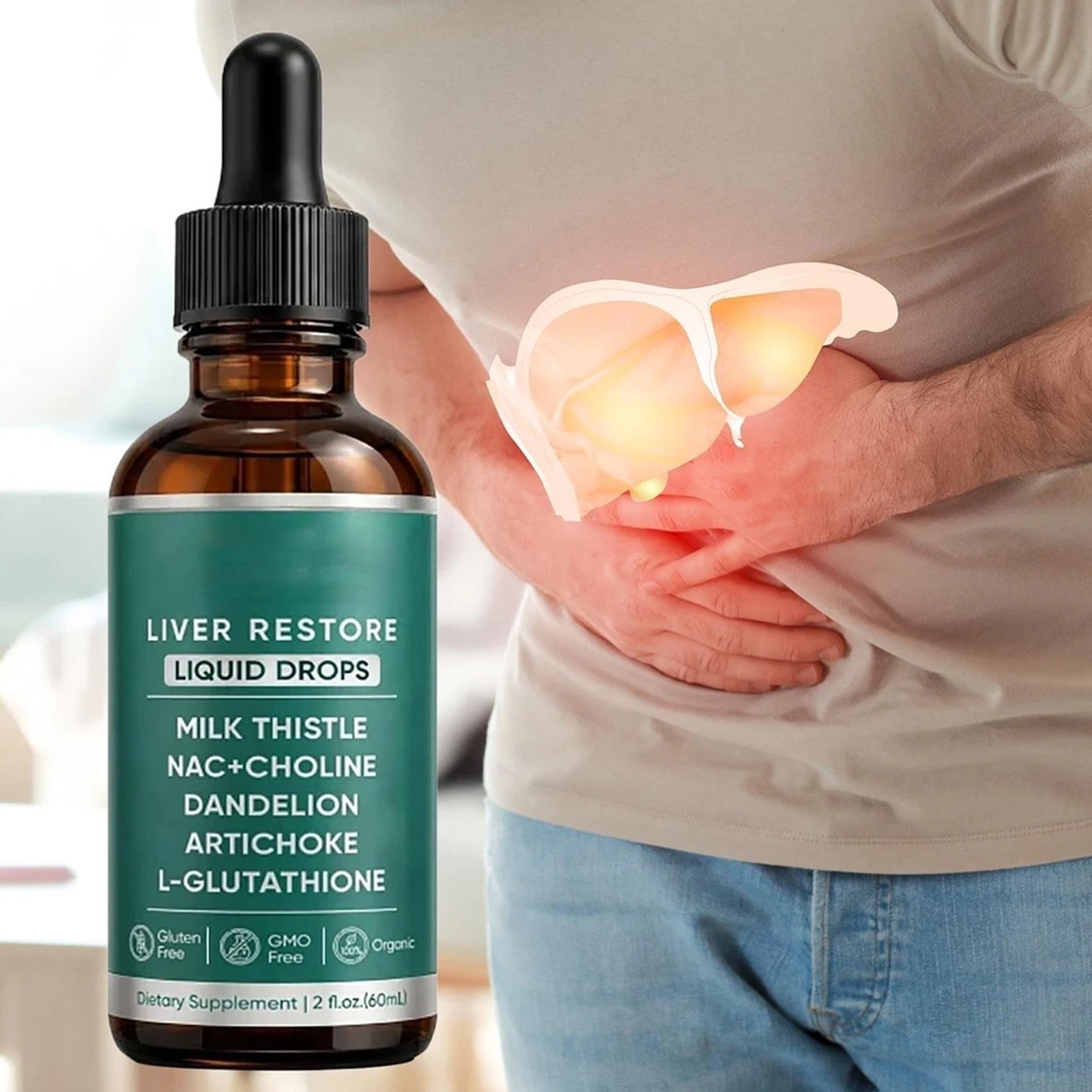 Purelia Liver Restore Drops – Complete Liver Detox Support Supplement 60ml.rm