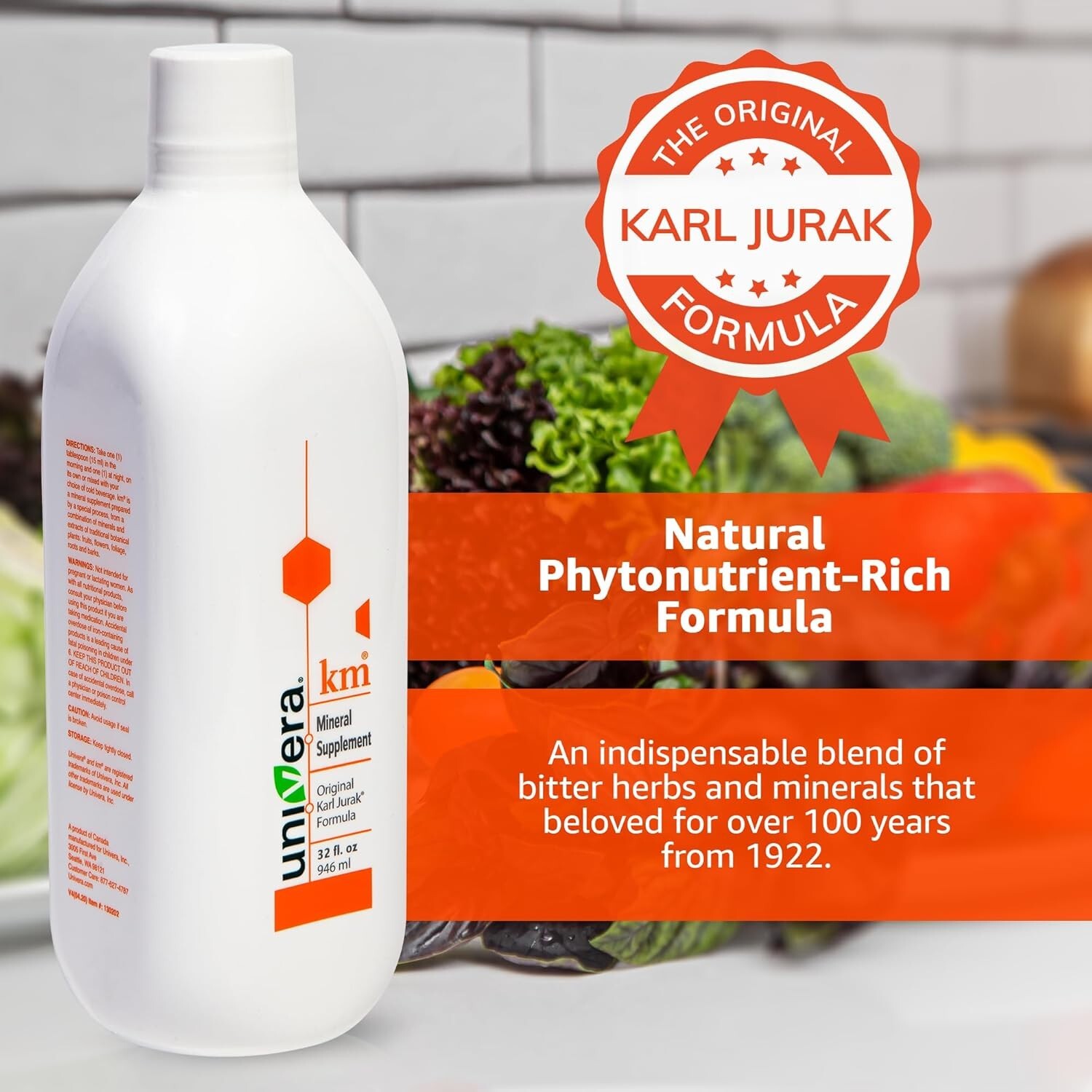km, Liquid Potassium Supports, Mineral Supplement – 32 fl oz, pH Blood Balance