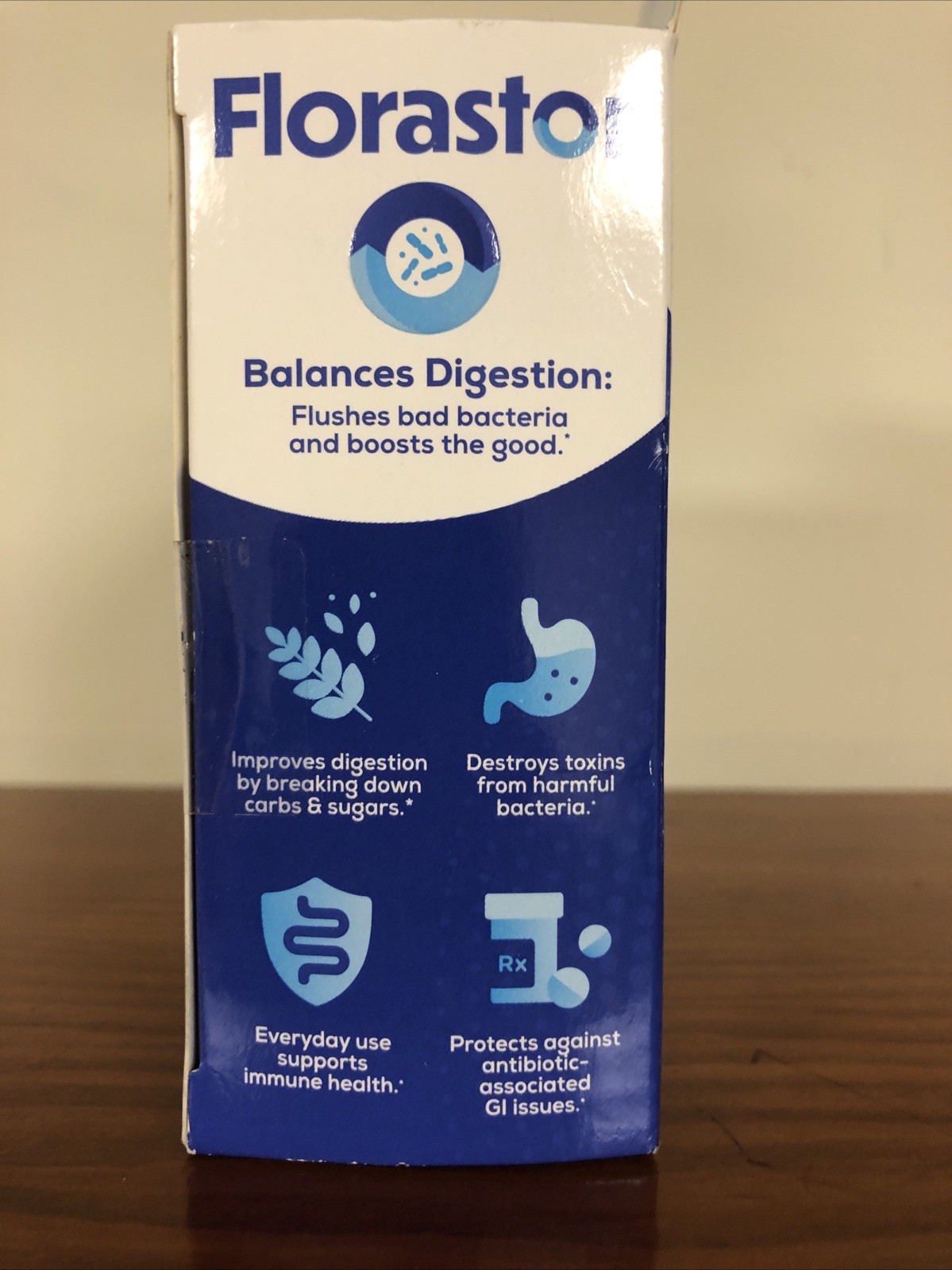 Florastor Dual Action Probiotic 20 Capsules Exp 4/27
