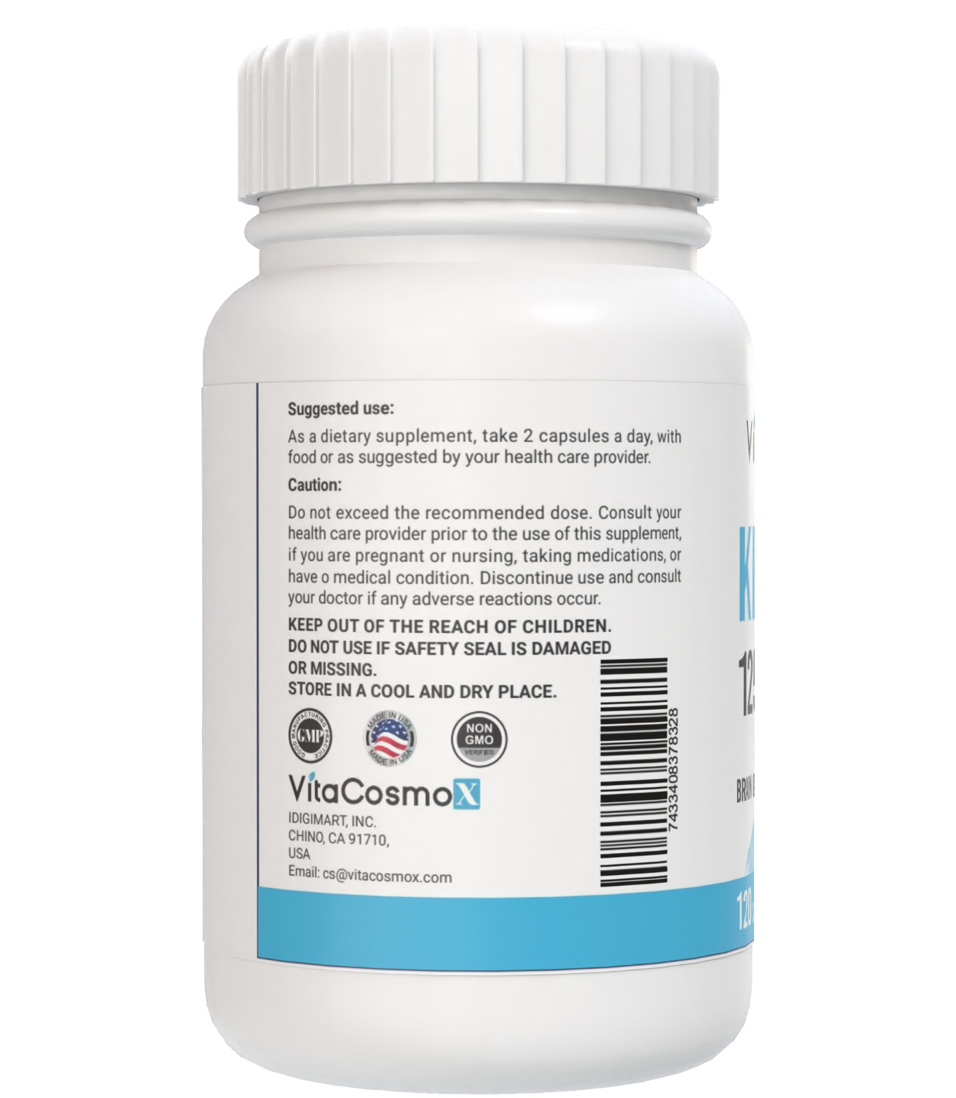 Krill Oil 1250mg, 120 Softgels – Omega-3 EPA-DHA Astaxanthin with Superbakrill
