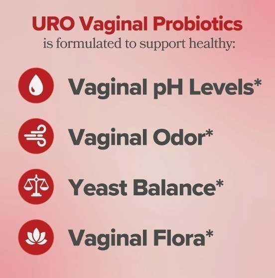 1-3PACK URO O Positiv Vaginal Probiotics for Women pH Balance w/ Prebiotic 60pcs