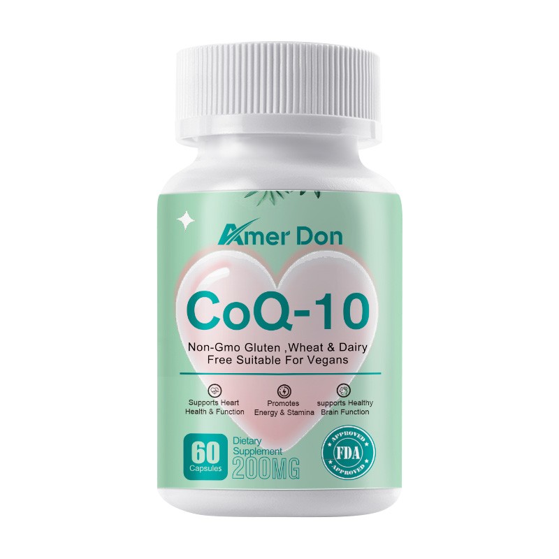 COQ 10 Coenzyme Q-10 200mg Heart Health Support, Increase Energy &amp, Stamina