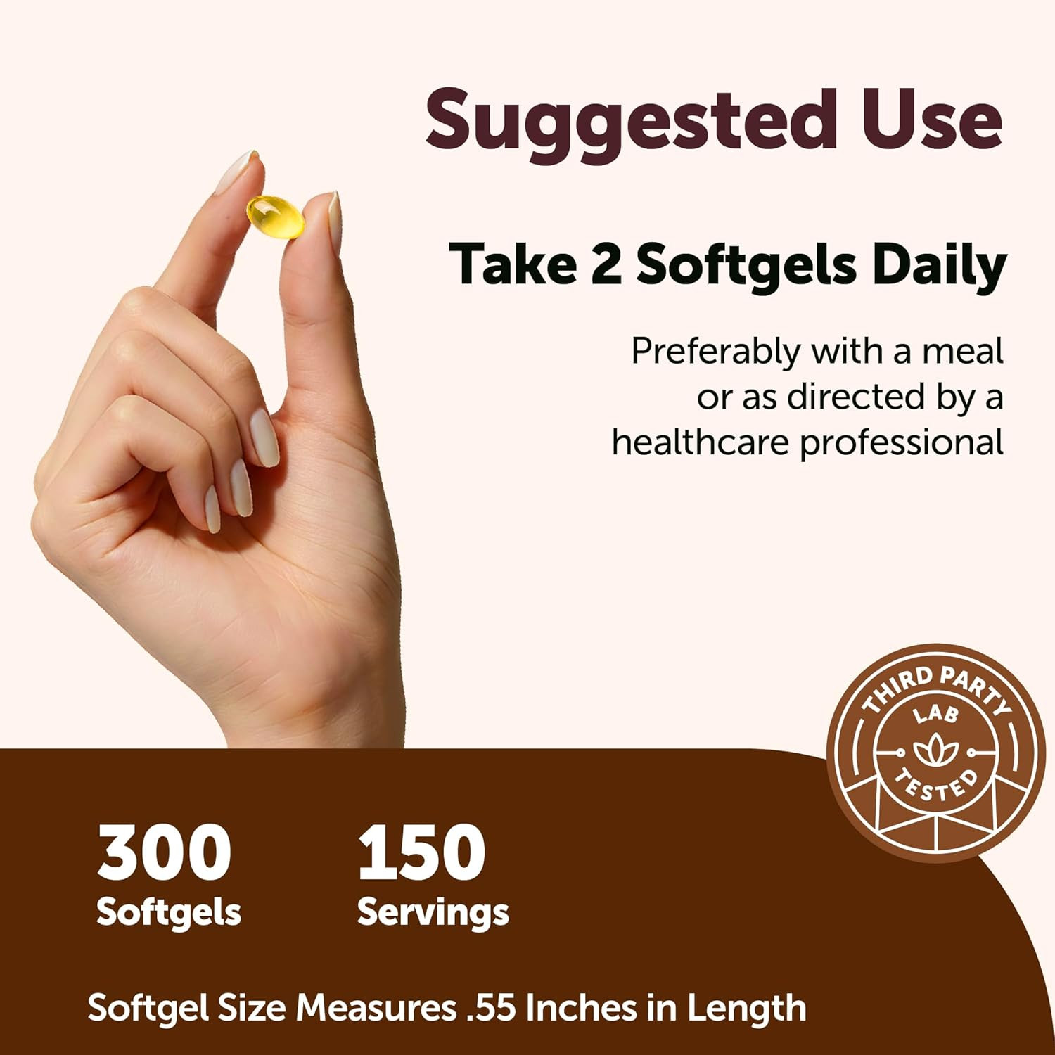 Odorless Garlic, 300 Softgels | 2 Years Aged Garlic Extract | Grown Allium Sativ