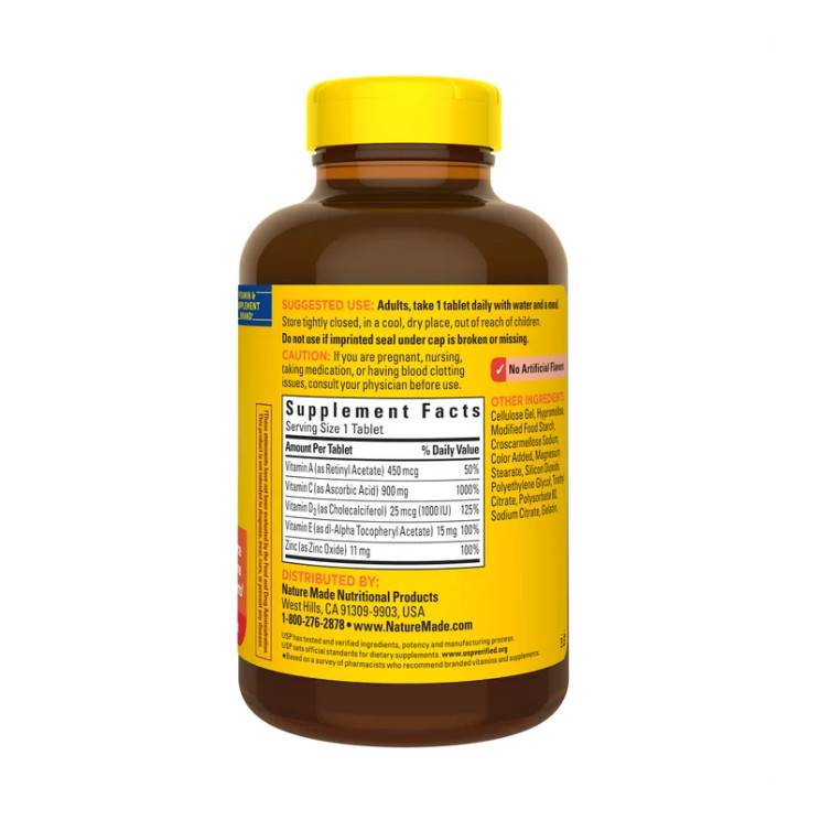 Nature Made Super C Immune­ Complex 900 mg 200 Tablets