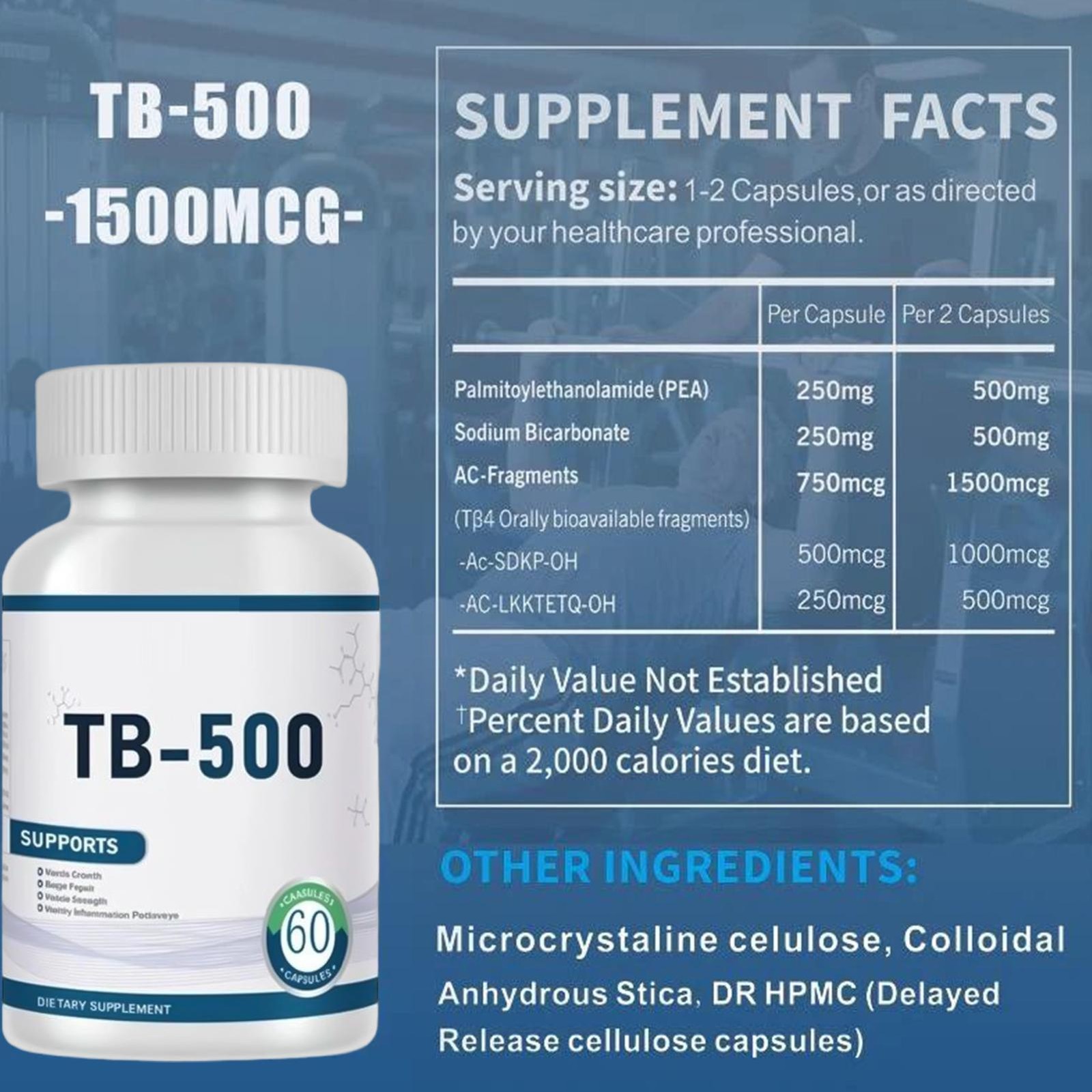 Health Jiabei TB – 500 , Support For Muscle Joint Recovery Wellness
