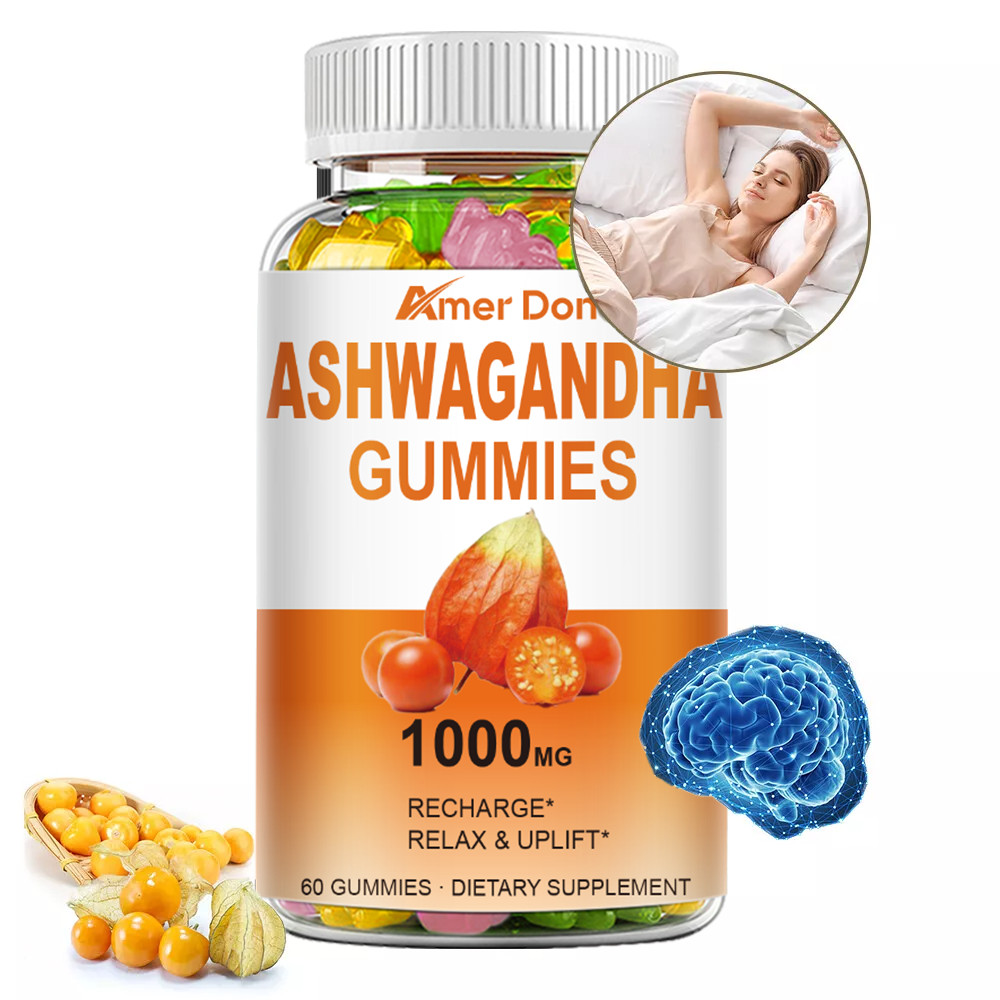 Ashwagandha Gummies, Vegan, KSM 66 Ashwagandha for Stress Support, 60 Count