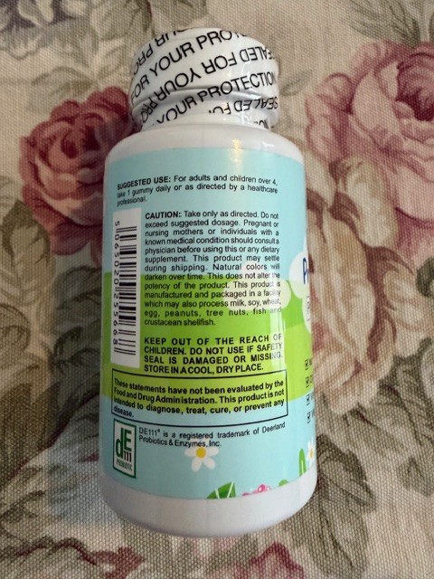 Organic Probiotic Gummies for Kids ~ Bacillus Subtilis ~ Digestive Support