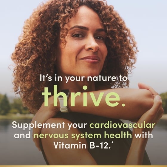 Nature’s Bounty B-12 1000mcg Vitamin Tablets – 200 Count