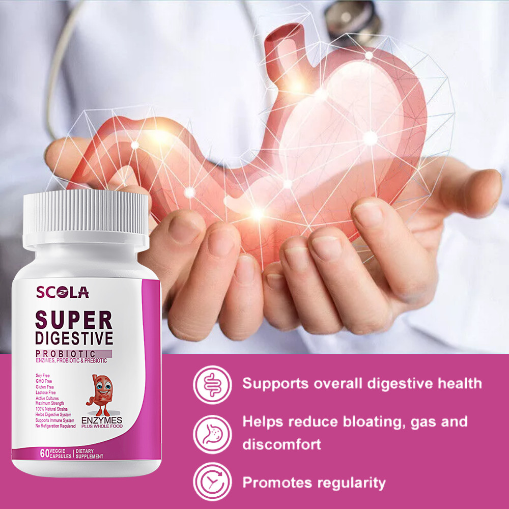 Probiotic blend of Lactobacillus reuteri 100 Billion CFU/gm – 400mg – 60Capsules