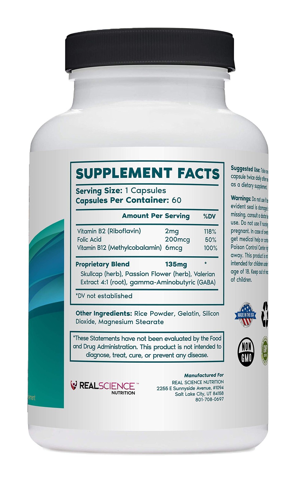 Tremanol – All Natural Essential Tremor Herbal Supplement – May Provide Long-