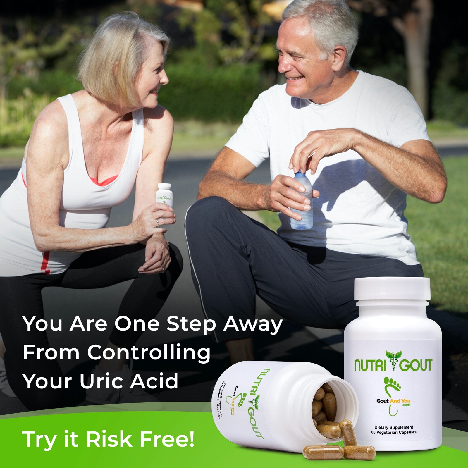 NutriGout Uric Acid Lowering and Gout Supplement from GoutandYou.com