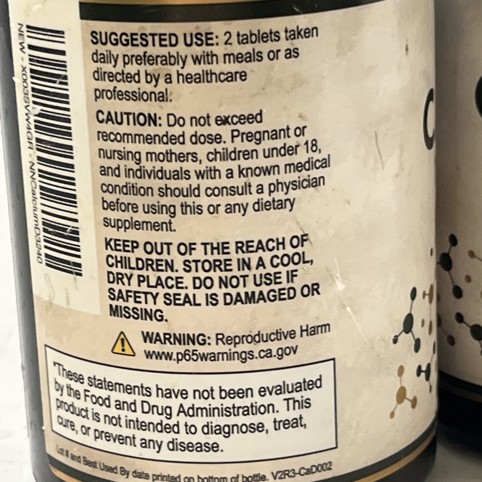 Natures Nutrition Calcium 1200mg 1600IU VitaminD3 Bone Strength Exp12/26 TWO LOT