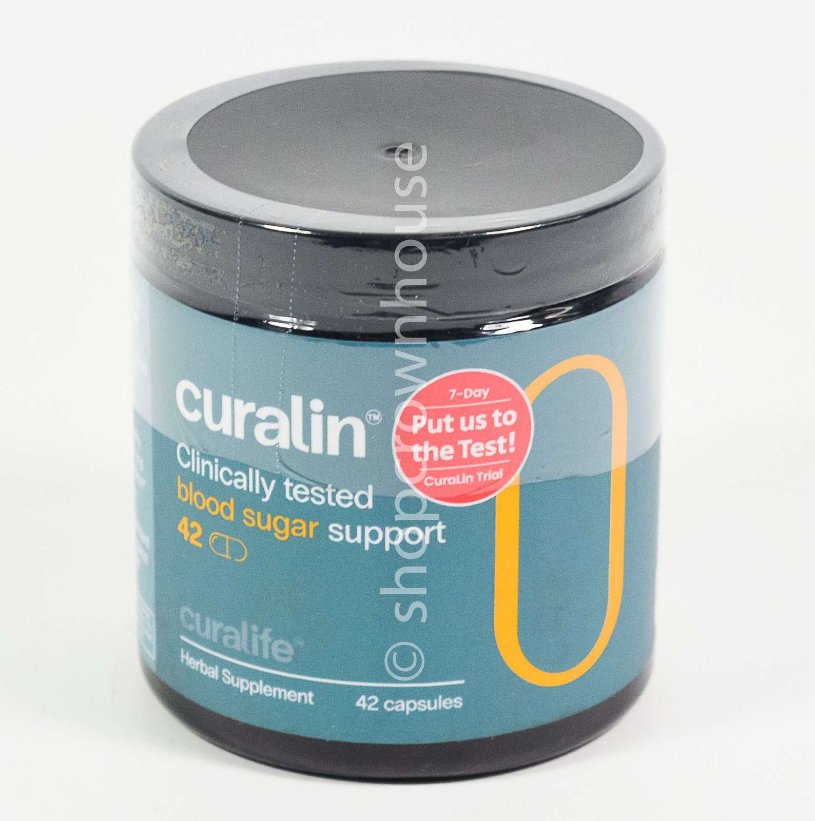 Lot of 5 Curalin herbal supplement by Curalife 42 capsules NEW bottle 05/2027