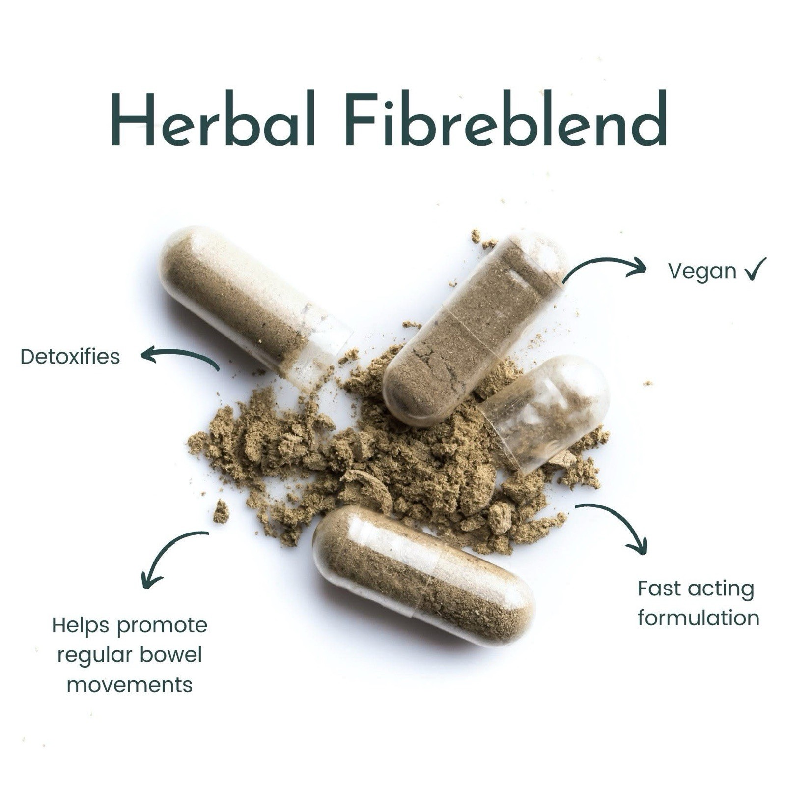 AIM Herbal Fiberblend (Raspberry Powder) 13oz/375 g Powder