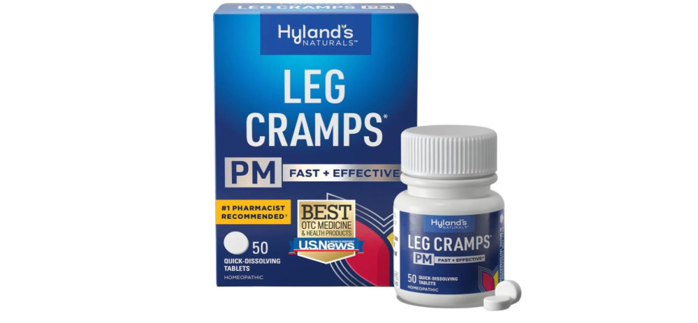 Hyland’s, Leg Cramps PM Tablets, Nighttime Formula Exp 01-2025 2PK