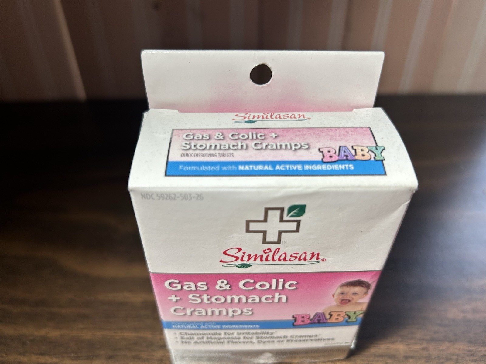 Similasan Gas & Colic Plus Stomach Cramps Quick Dissolving Tablets, 135 Count