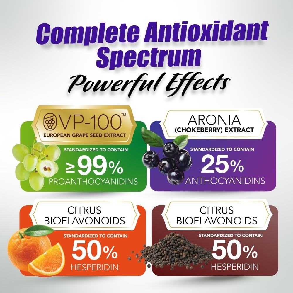 Grape Seed Extract 150mg – Antioxidant Support for Circulatory & Skin Health | 9
