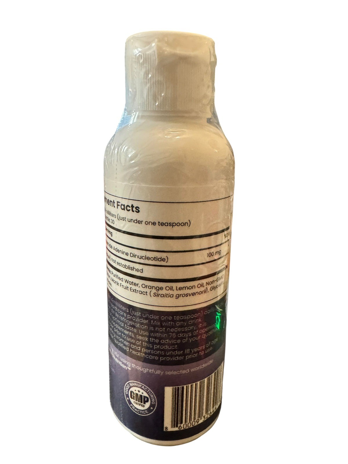 Rho Nutrition Liposomal NAD+ – 4 fl oz | Ultra-High Absorption Liquid Supplement