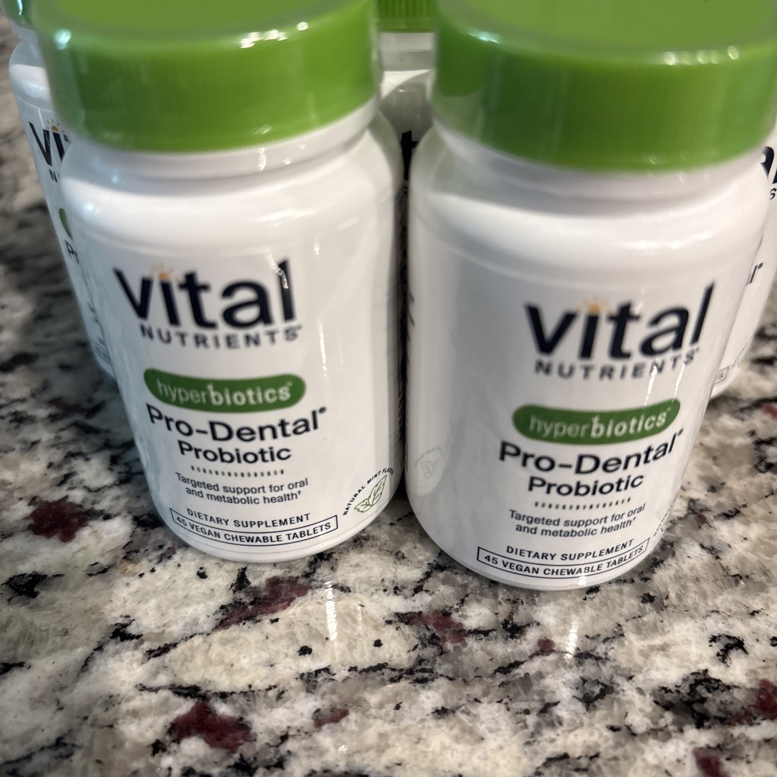 Vital Nutrients Hyperbiotics Pro Dental Probiotic exp 1/28 45 count