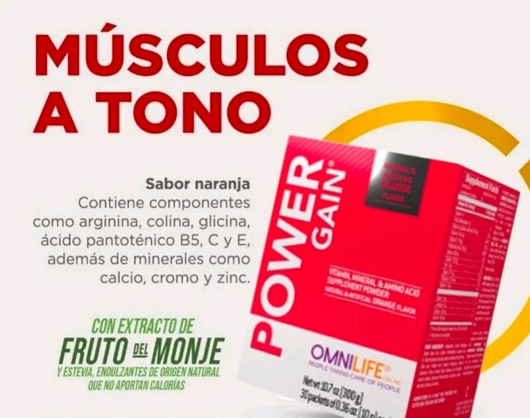 FEM PLUS / POWER GAIN Apoya El sistema Hormonal Femenino Omnilife