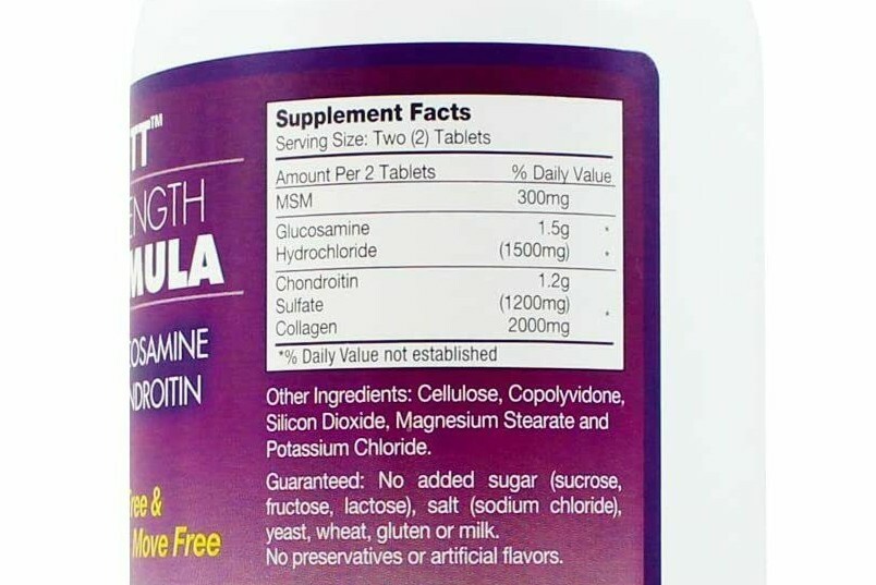 Bio-Jett Maximum Strength Joint Formula 250 Tablets Made in USA, Free Shipping