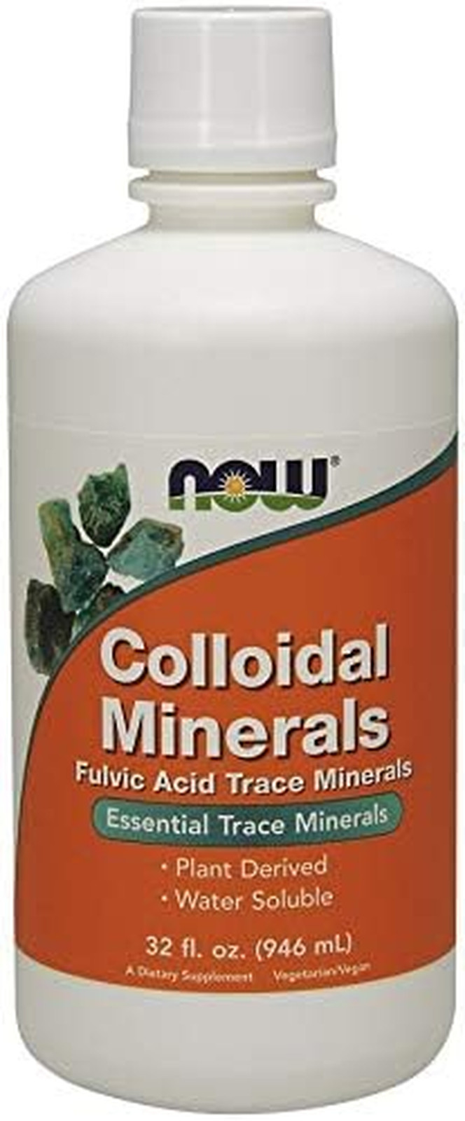 Supplements, Colloidal Minerals Liquid, Plant Derived, Essential Trace Minera…