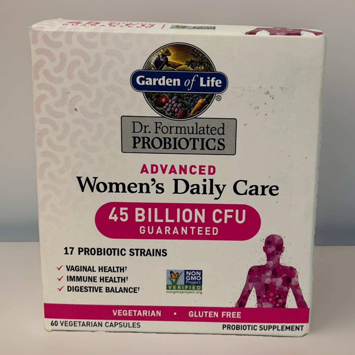Garden of Life Advanced Women’s Daily Probiotic Supplement 60 Capsules