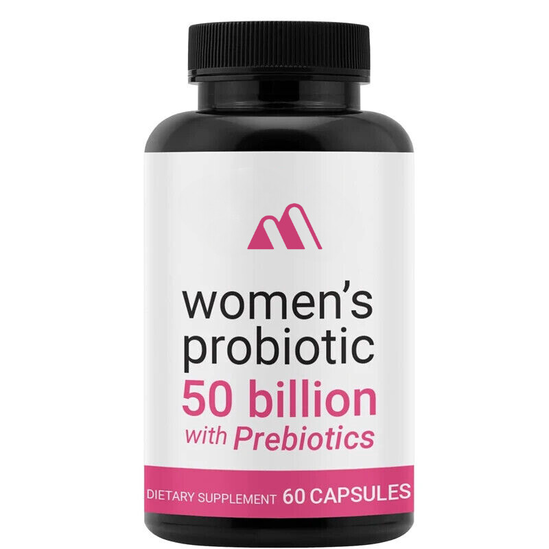 Female Probiotics Containing Prebiotics -50 Billion Colony Units 60 Capsules
