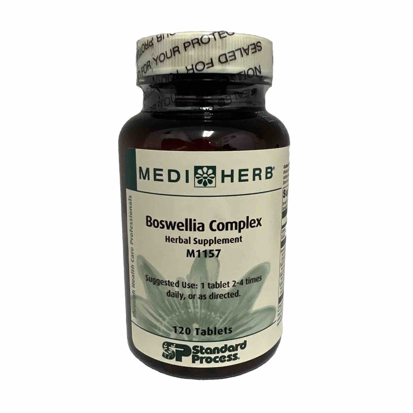 Standard Process Mediherb Boswellia Complex – 120 Tablets – Exp 04/2026