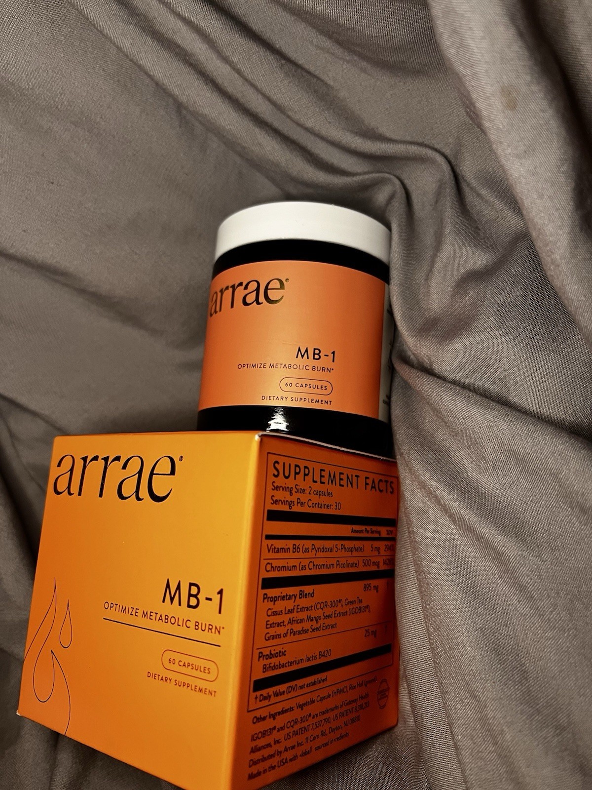 Arrae MB-1 Metabolic Support (60 Capsules) — New/Sealed
