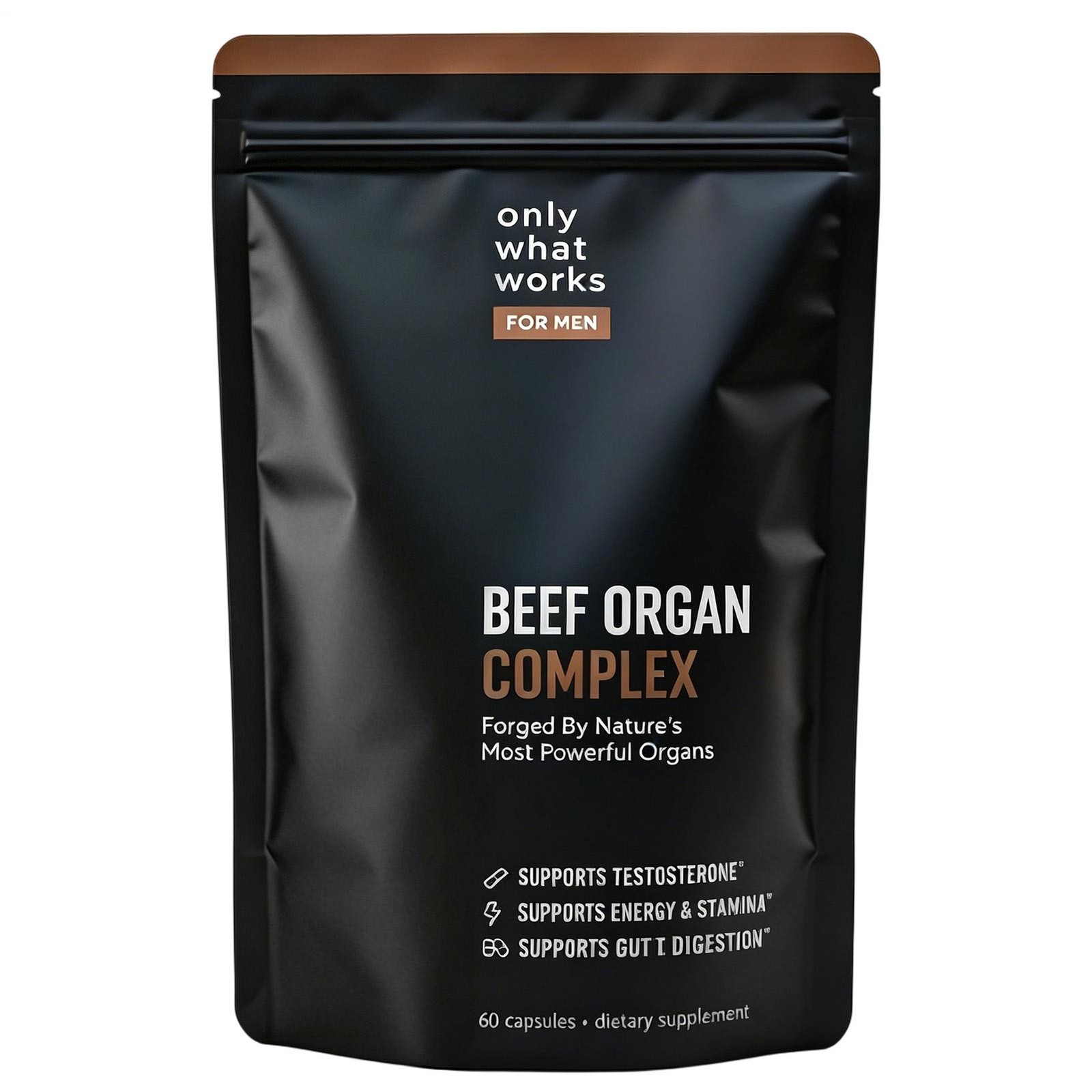 FORGEBODY® Beef Organ Complex 60 Capsules – Grass Fed Beef Organ Supplement