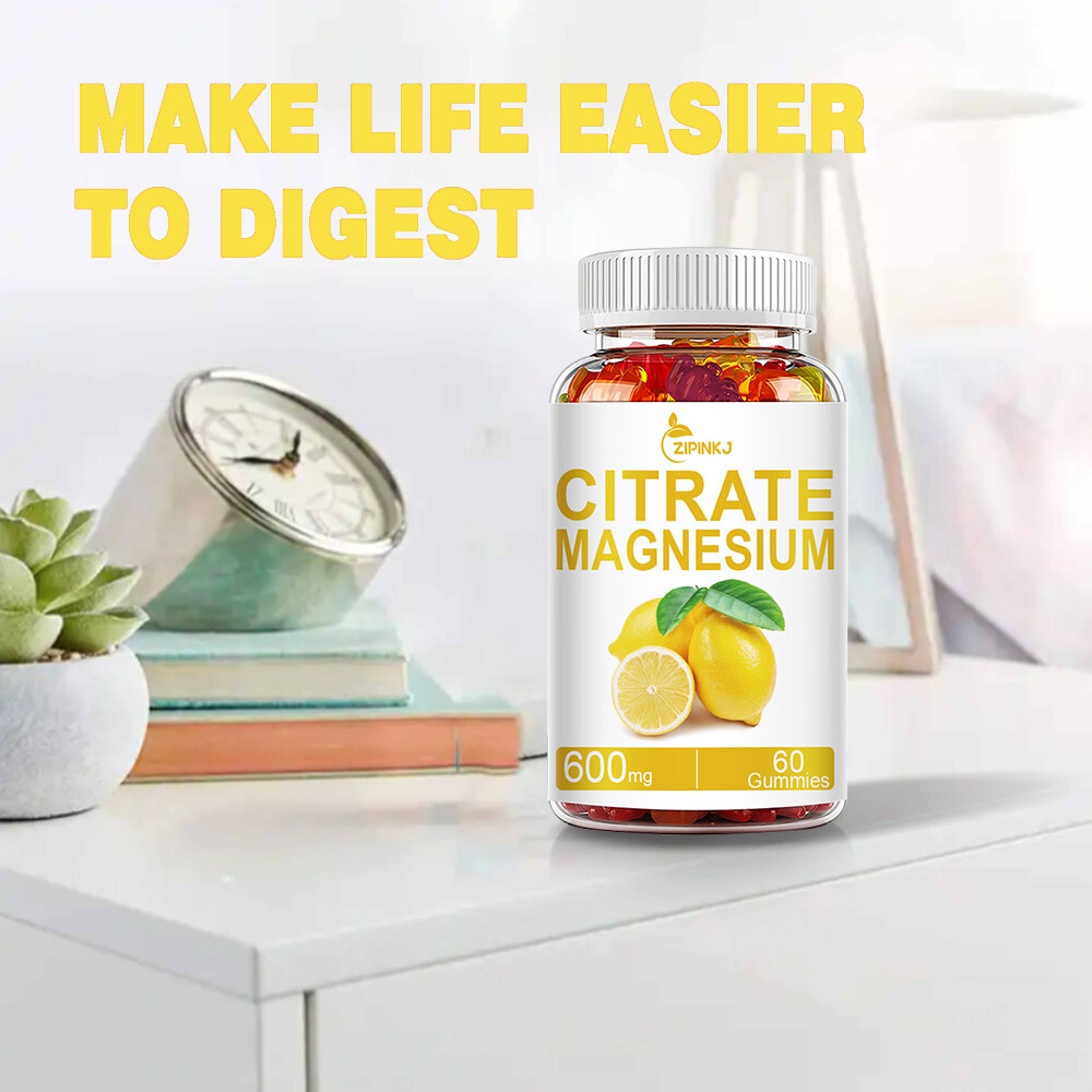 Magnesium Citrate Capsules Extra Strength High Absorption Magnesium Supplement