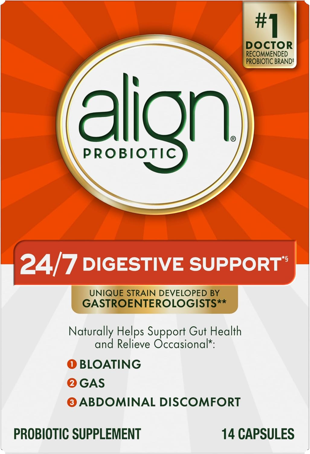 Align Probiotic, 24/7 Digestive Support*§, Probiotics for Women and Men, Probiot