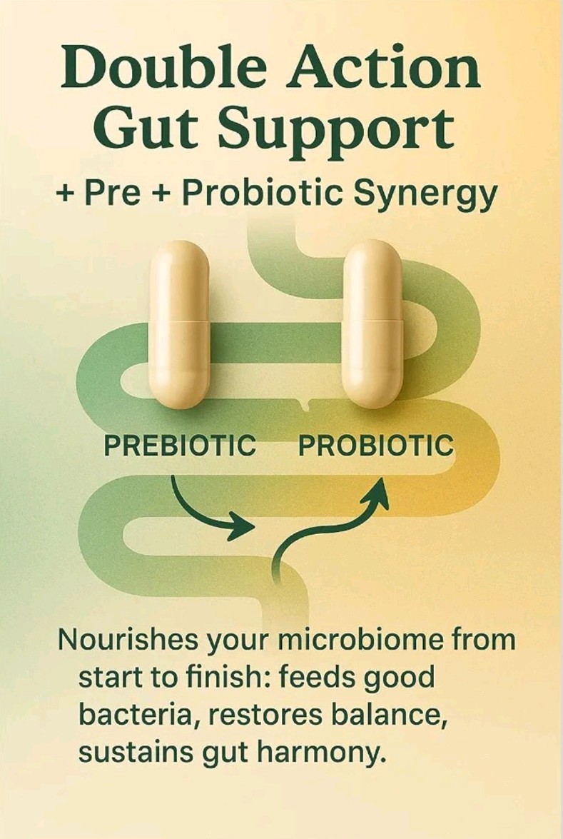 Inner Health Gentle Synbiotic 120 Caps Prebiotic Sensitive Intestine