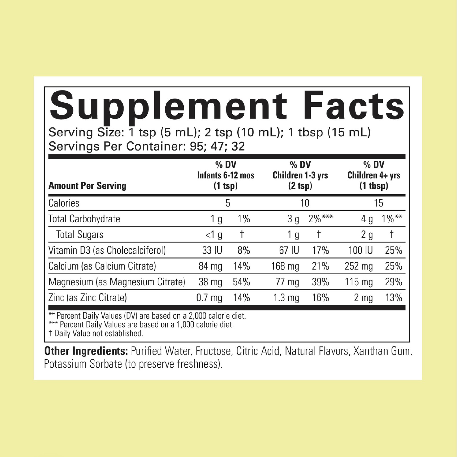 ChildLife Essentials Liquid Calcium Supplement 16 Fl Oz (Pack of 1), Multi
