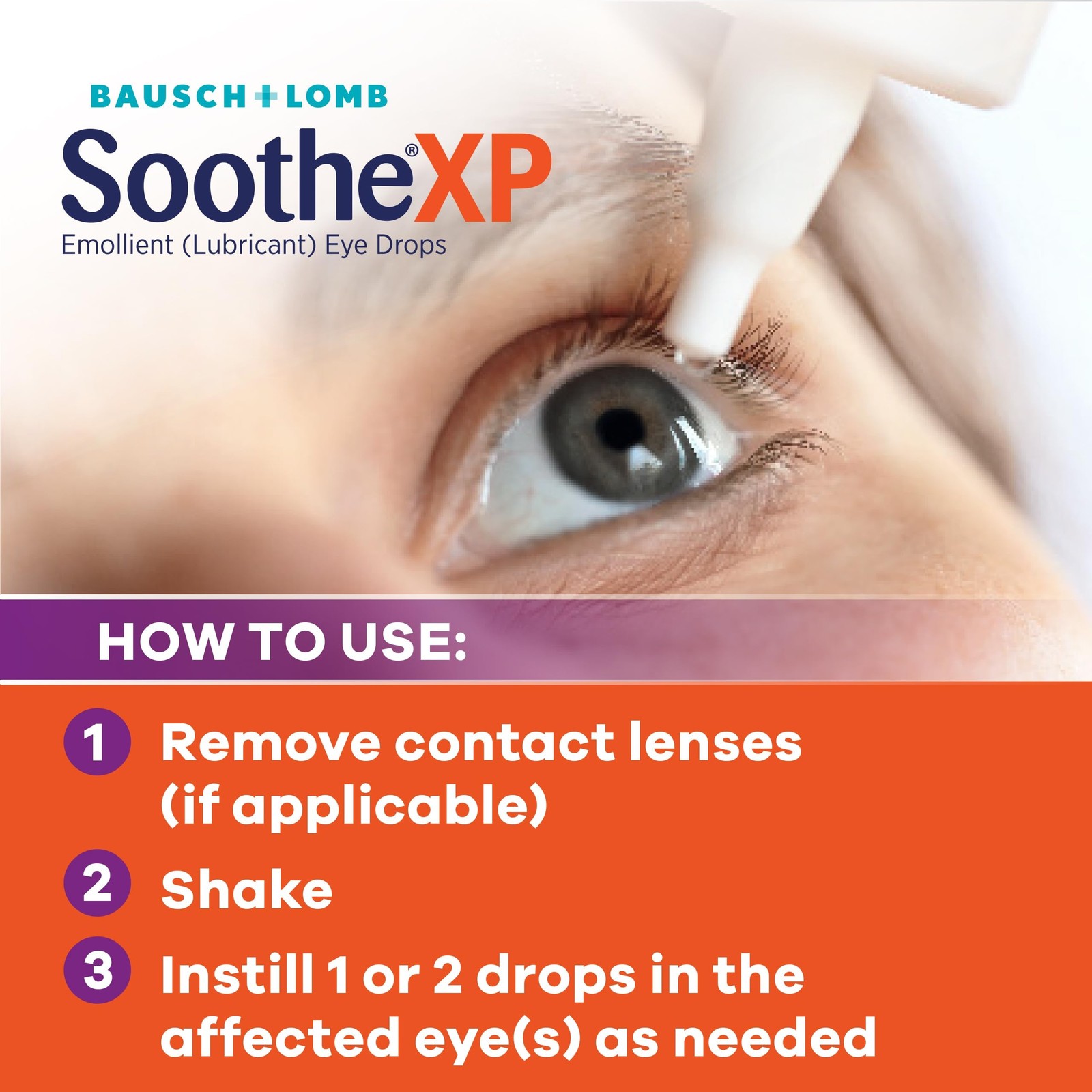 Soothe XP Eye-Drops for DryEye Symptoms, Xtra Protection Lubricating Eye-Drop…