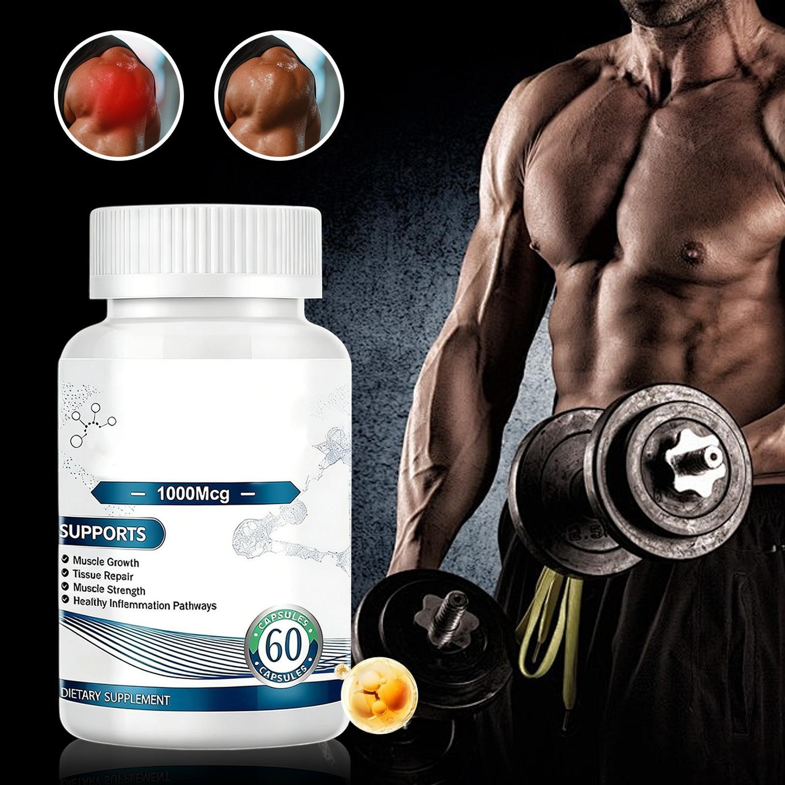 B-157 1000mcg 60 Capsules – Accelerate Muscle Tissue Repair