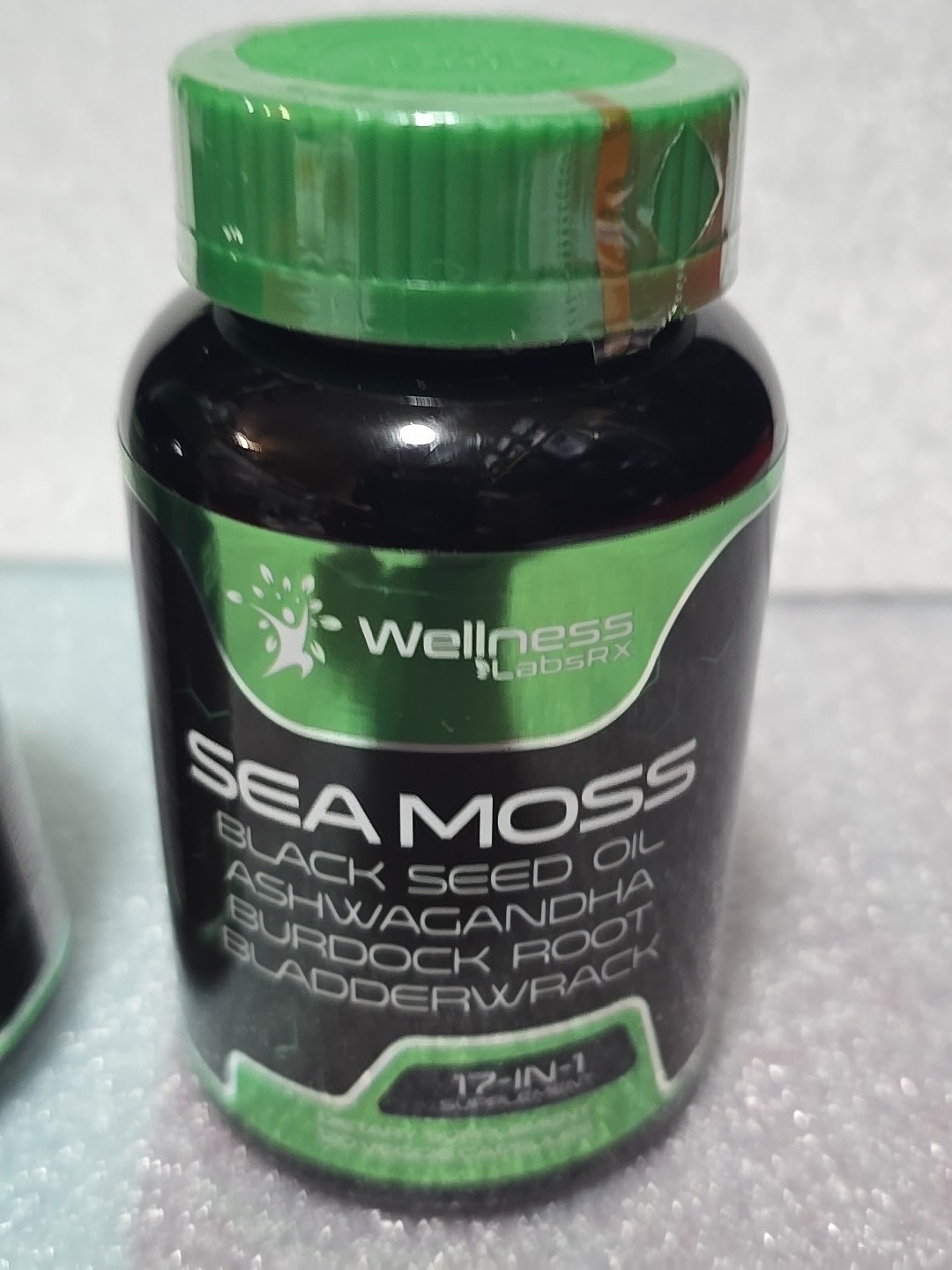 LOT OF 2 17-in-1 Irish Sea Moss Capsules with Black Seed Oil, Ashwagandha 120 Ct