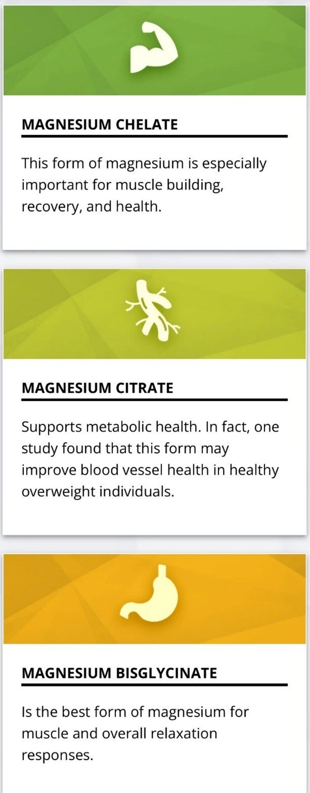 3 Breakthrough Magnesium pack-Bioptimizers all 7 essential forms, 60 capsules