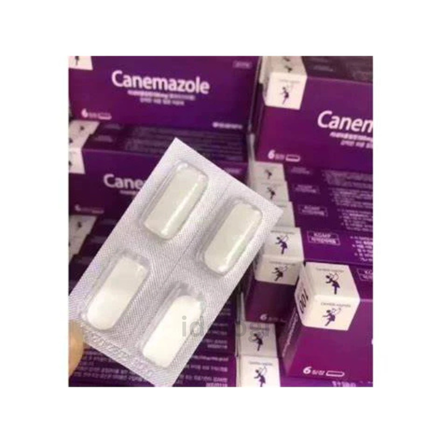 1x [Canemazole] Vaginal Care 6 Tablets Each – Feminine Comfort Support
