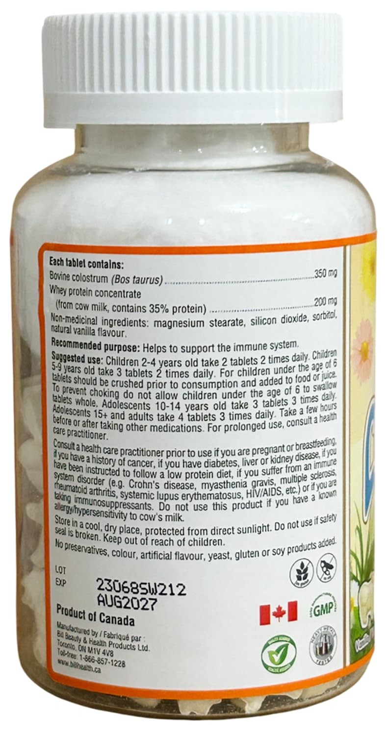 Bill Beauty Children’s Colostrum, 90 chewables