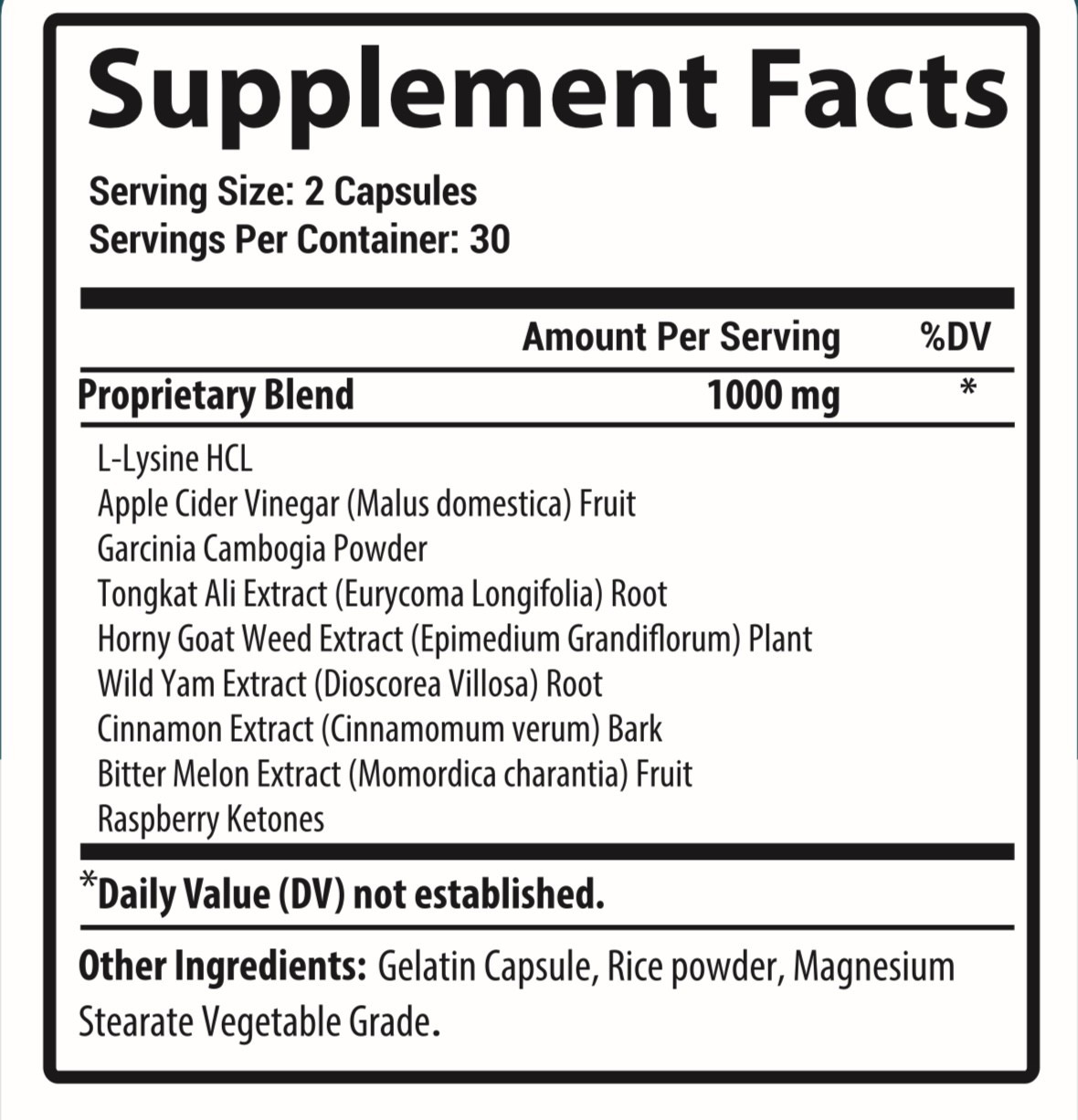 Fitralin Pills, Fit Ralin Metabolism Support Dietary Supplement Daily 120CT