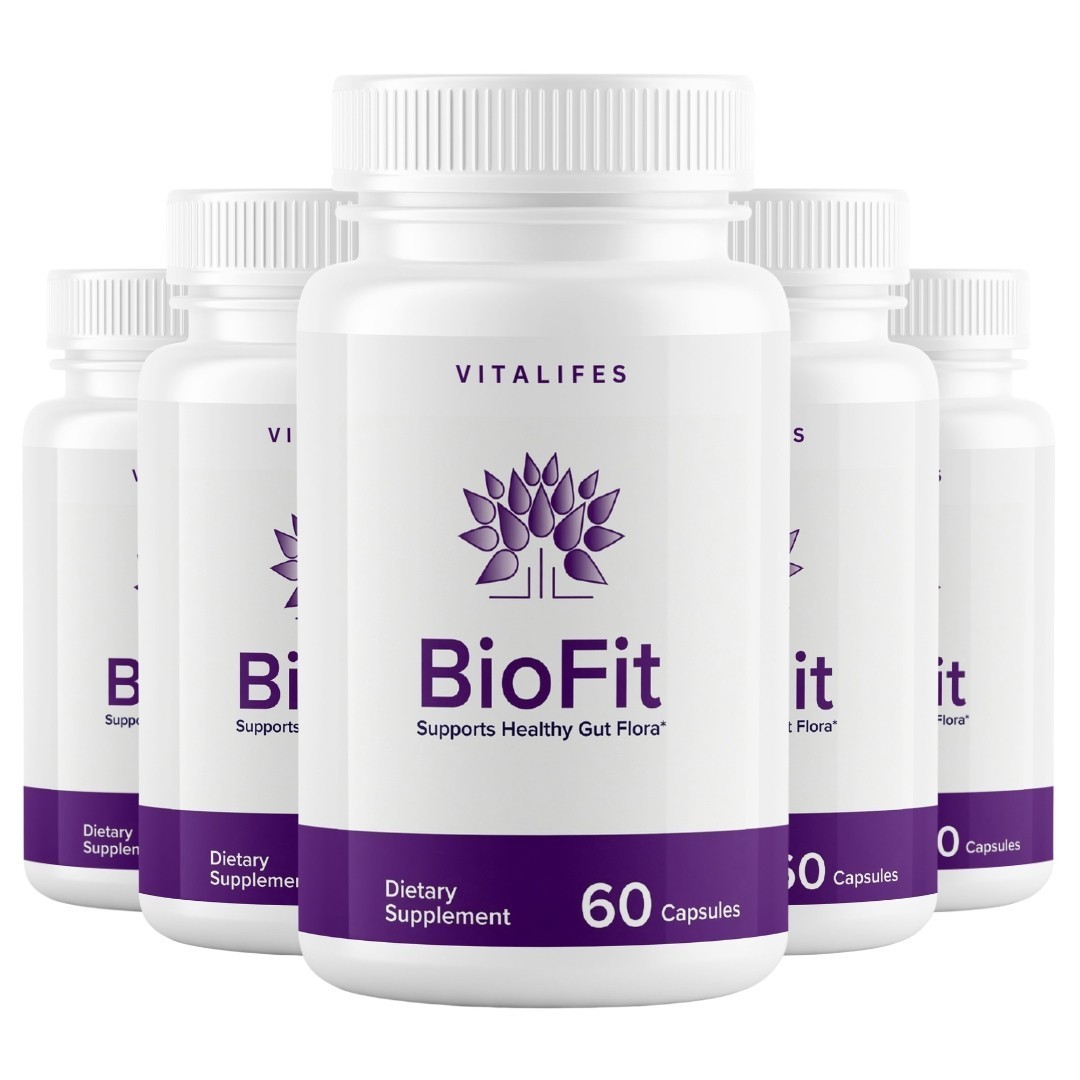 (5 Pack) Biofit Probiotic Pills Bio Fit Supplement (300 Capsules)