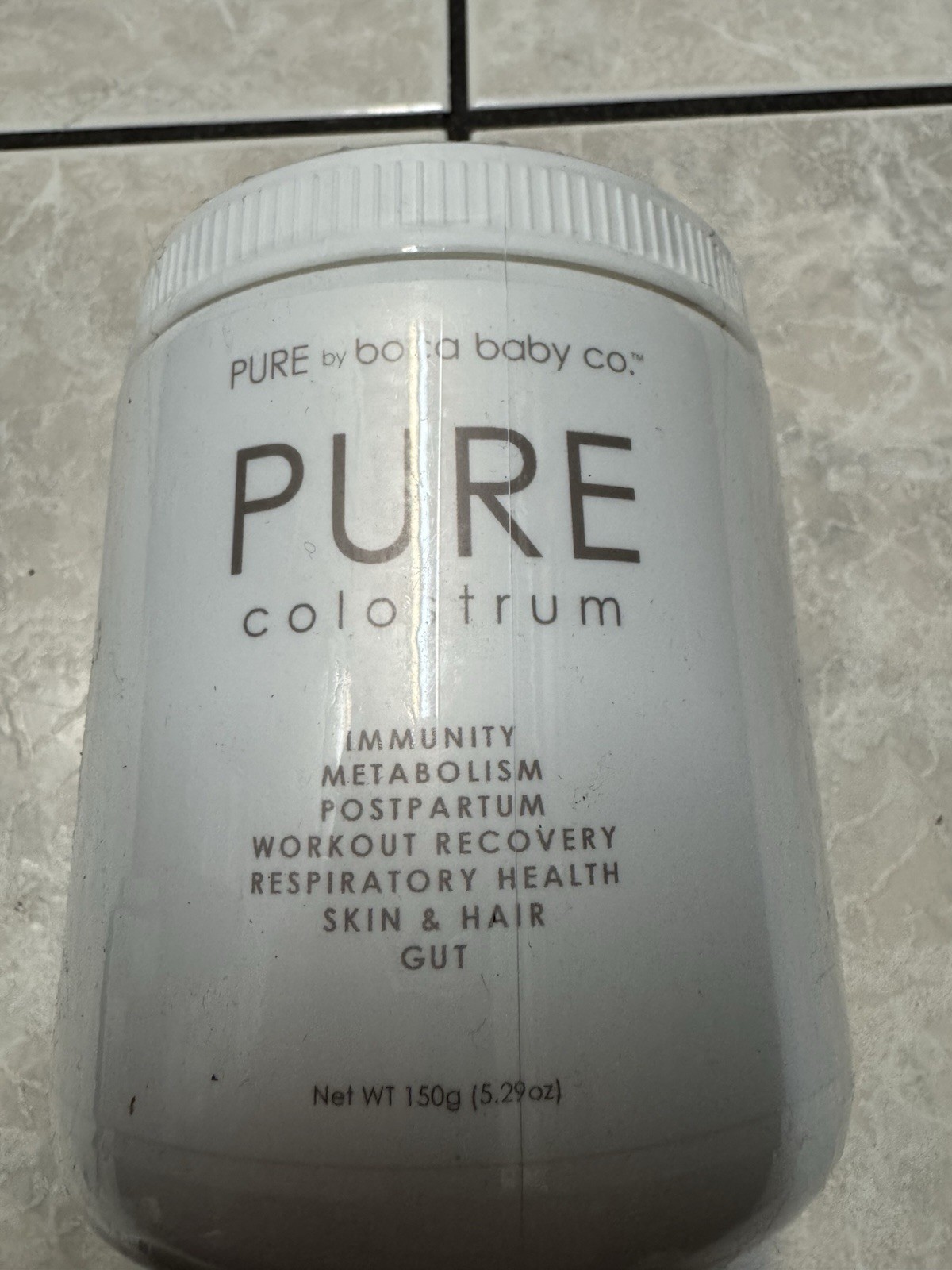 PURE by Boca Baby COLOSTRUM 5.29 Oz BB 4/2027