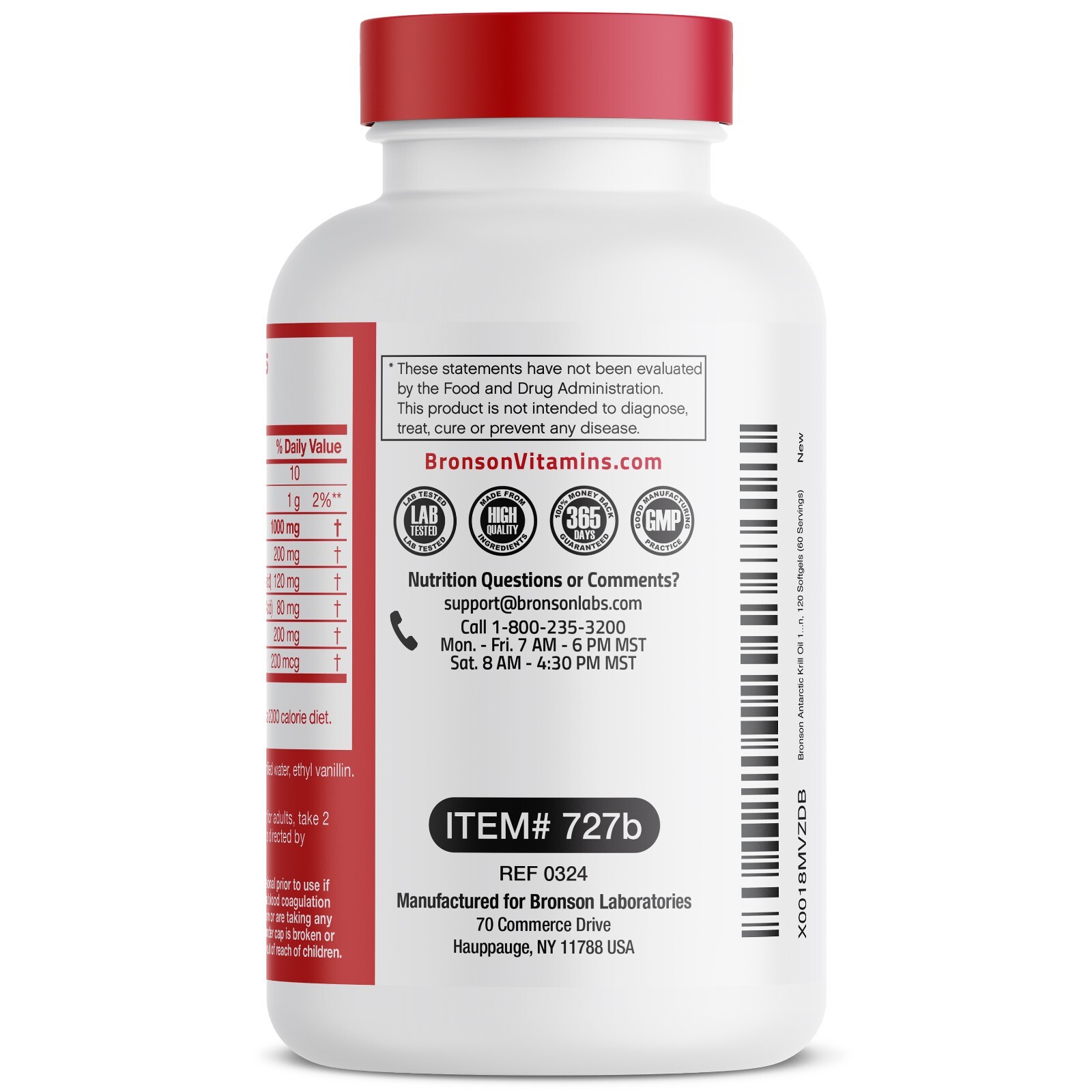 Antarctic Krill Oil 1000mg with Omega-3s EPA, DHA and Astaxanthin