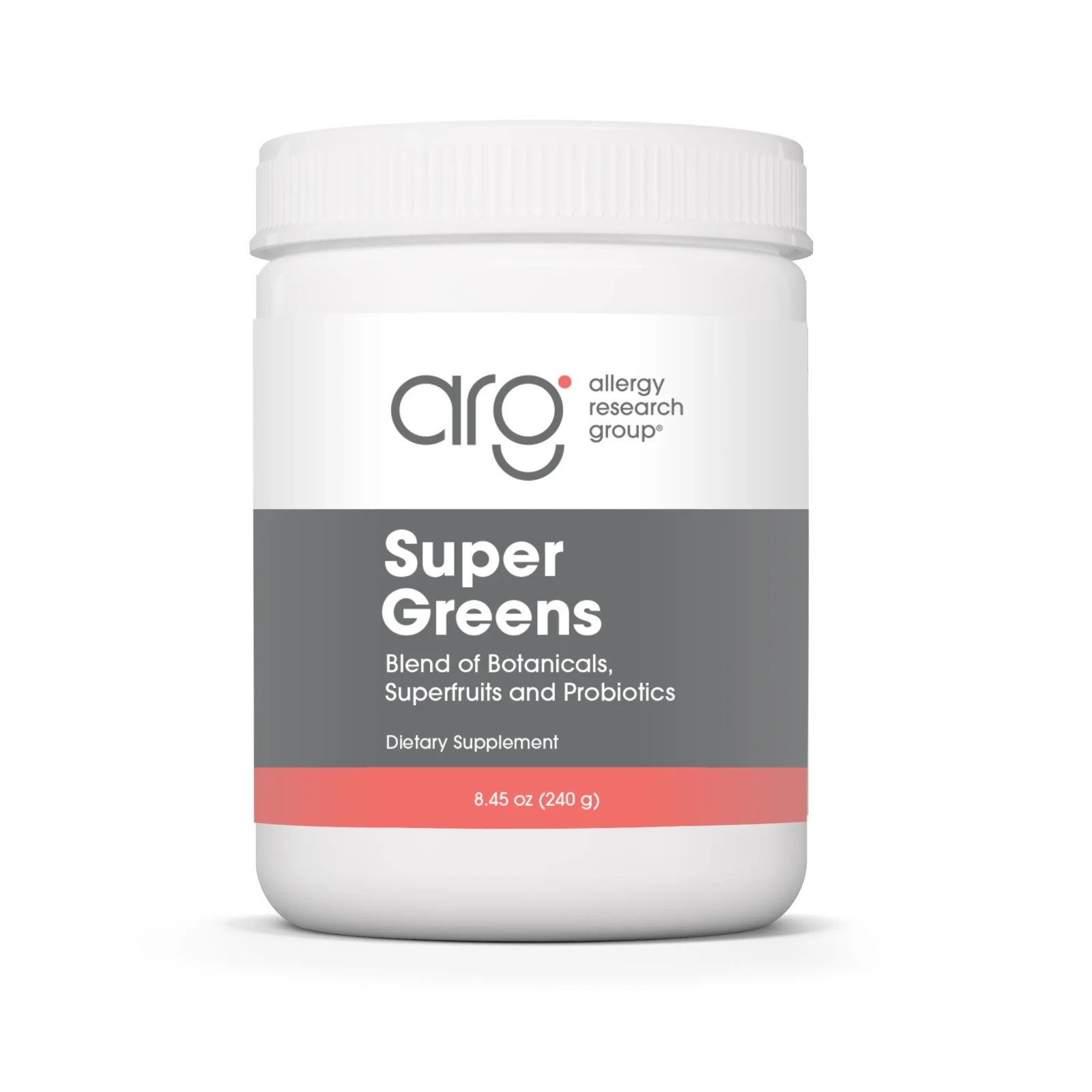 Allergy Research Group Super Greens Powder 8.45 oz powder EXP 04/2027