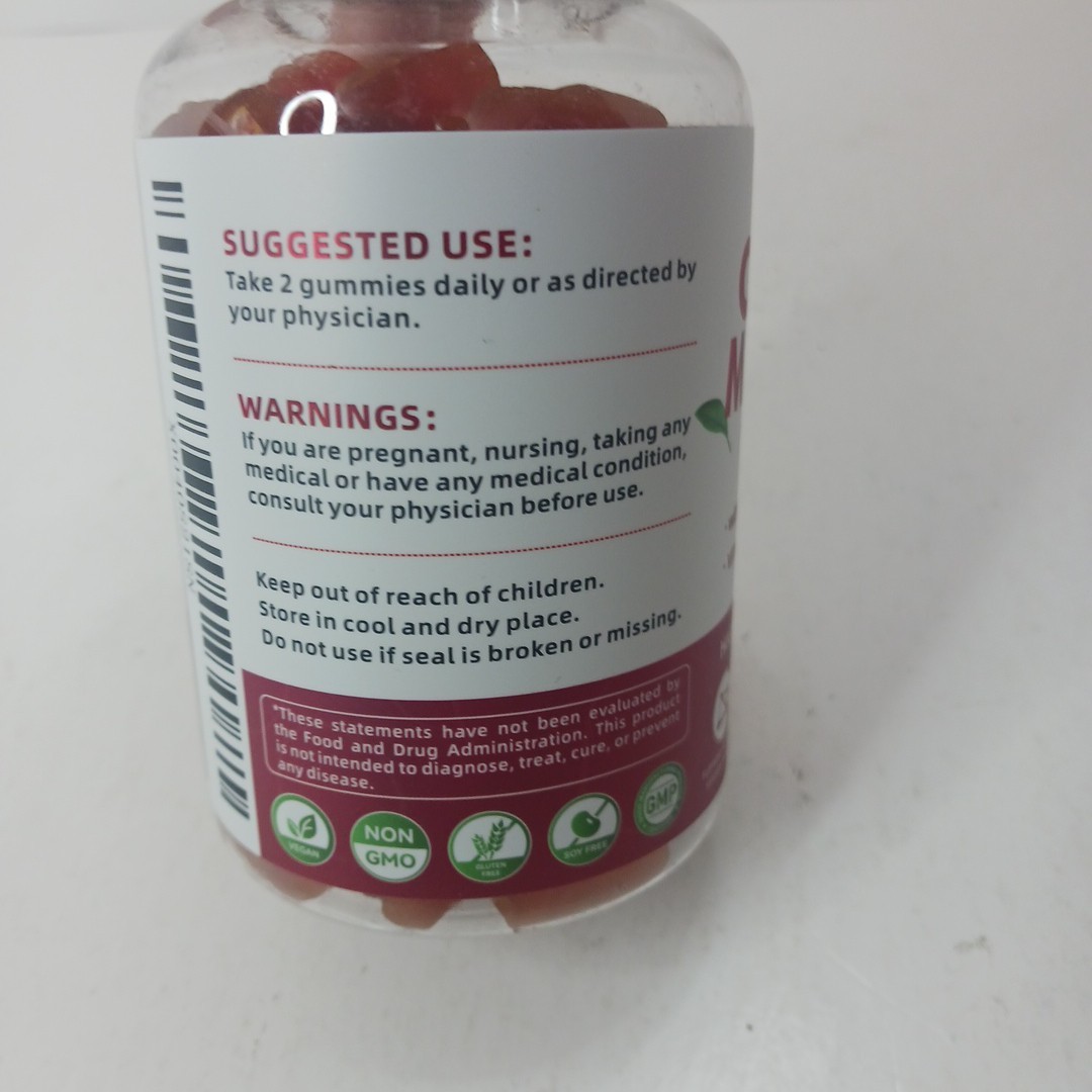 Calcium Magnesium Zinc Gummies with Vitamin D & Zinc Exp 12/2025